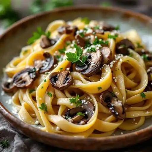 Wild Mushroom Pappardelle