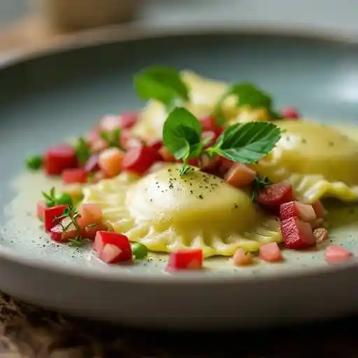 Spring Pea Ravioli