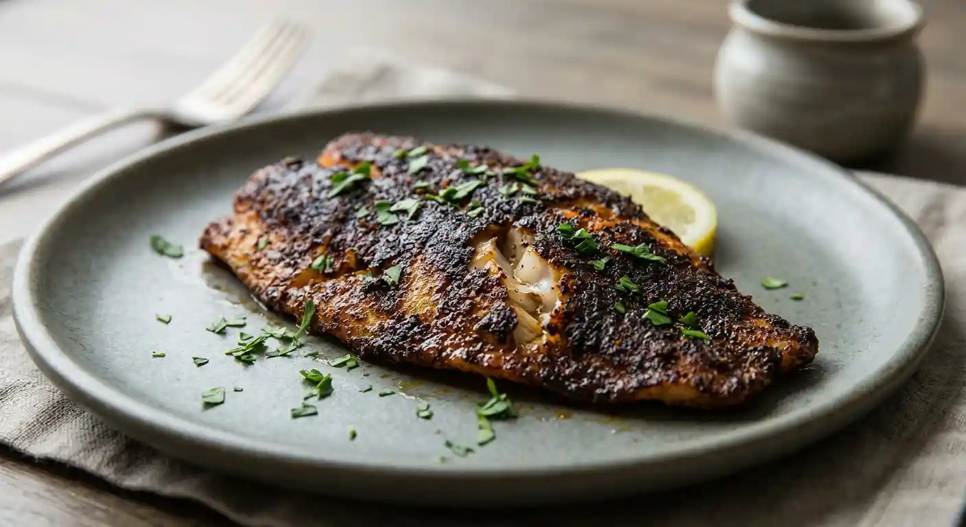 Cajun Blackened Catfish