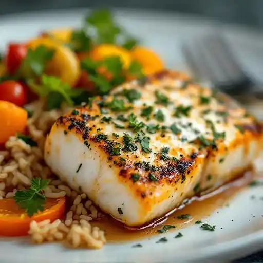 Herb Crusted White Fish