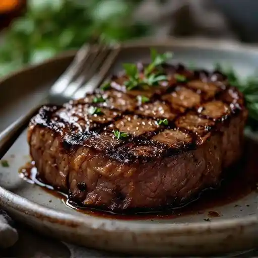 Grilled Ribeye Steak with Bordelaise
