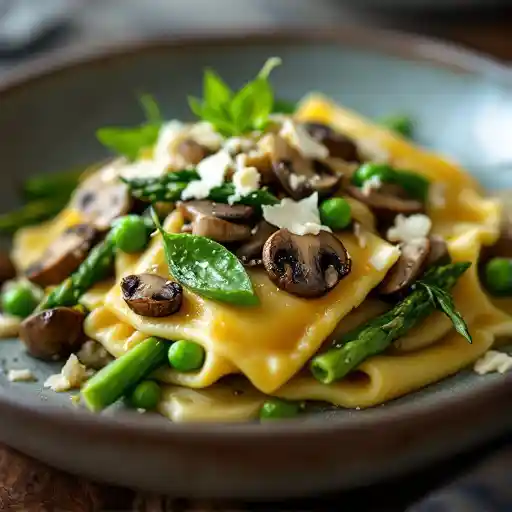 Spring Pea Ravioli