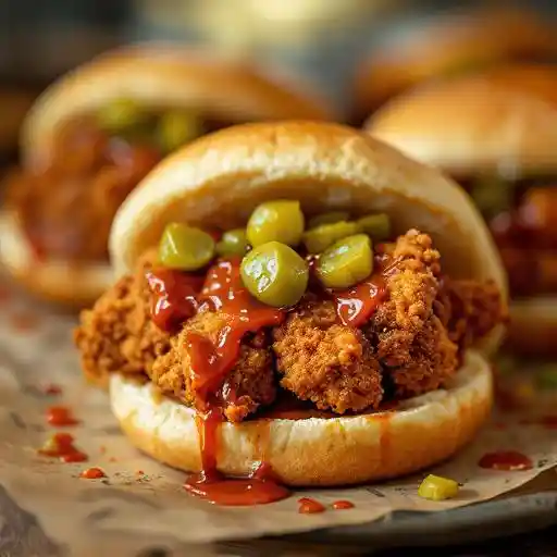 Seoul Hot Chicken Baos