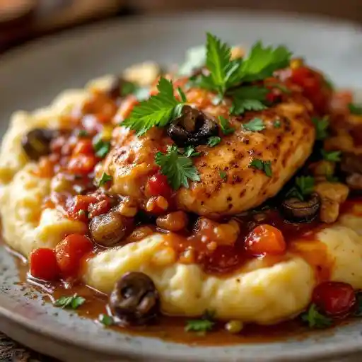 Nona’s Chicken Cacciatore