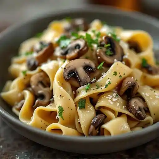Pappardelle & Mushrooms