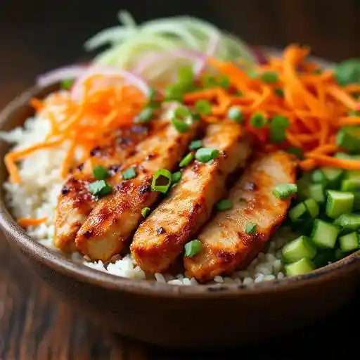 Chicken Huli Bowl
