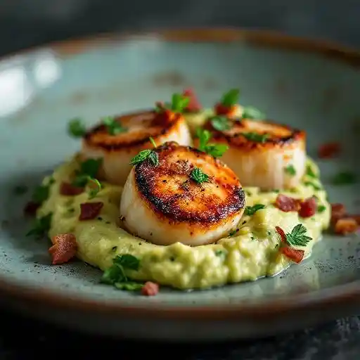 Pan Seared Scallops