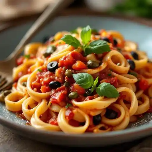 Bucatini, puttanesca