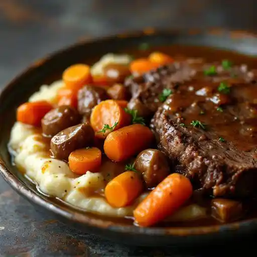 Pot Roast Bourguignon