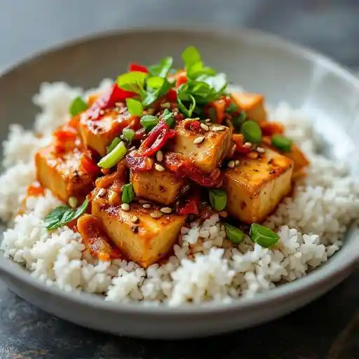 Spicy Korean Tofu (Kkanpung Dubu)