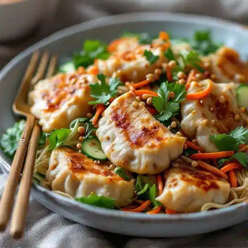 Asian Potsticker Salad