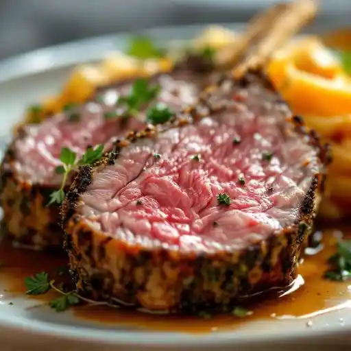 Herb-Crusted Rack of Lamb
