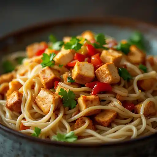 Pad See Ew Mee Tofu