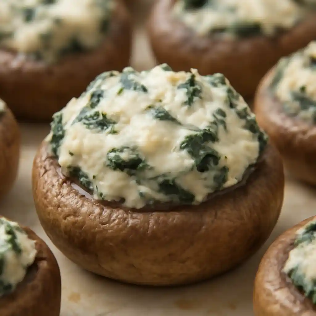 Stuffed Mushroom Caps