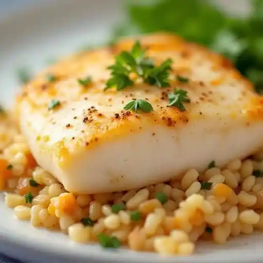 Hawaiian Crunch Halibut