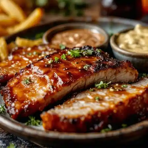 Pork Belly Triple Dip