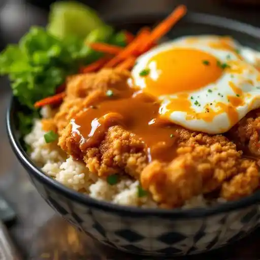 Chicken Katsu Loco Bowl