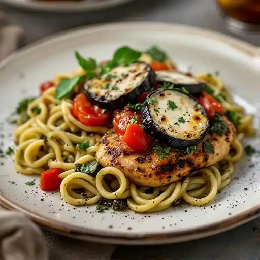 pollo alla melanzane