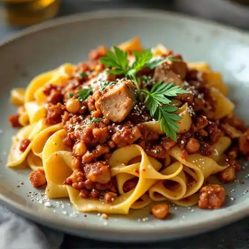 Pappardelle with Duck Ragù