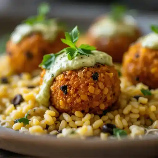 Black Olive & Blistered Tomato Arancini