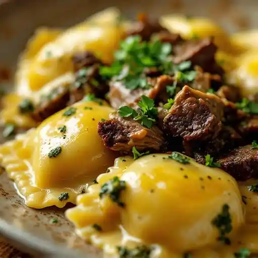 Short Rib Ravioli