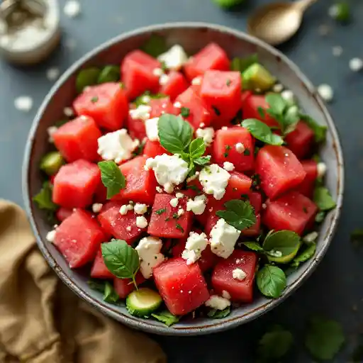 Watermelon Feta Salad