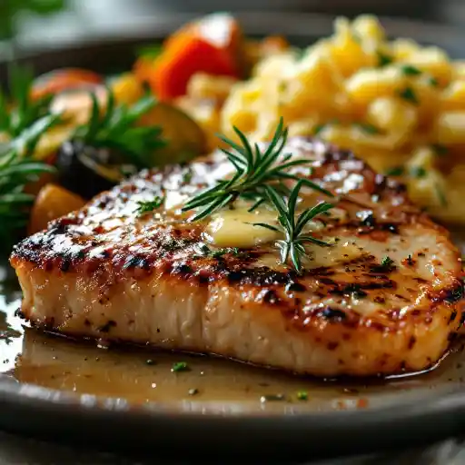 Pan-seared filet
