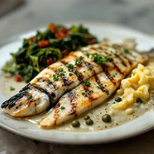 Whole Grilled Branzino