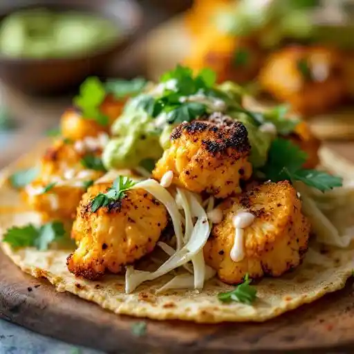 Bang Bang Cauliflower Taco