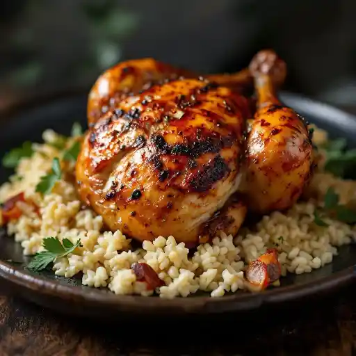 Medio Pollo a la Brasa