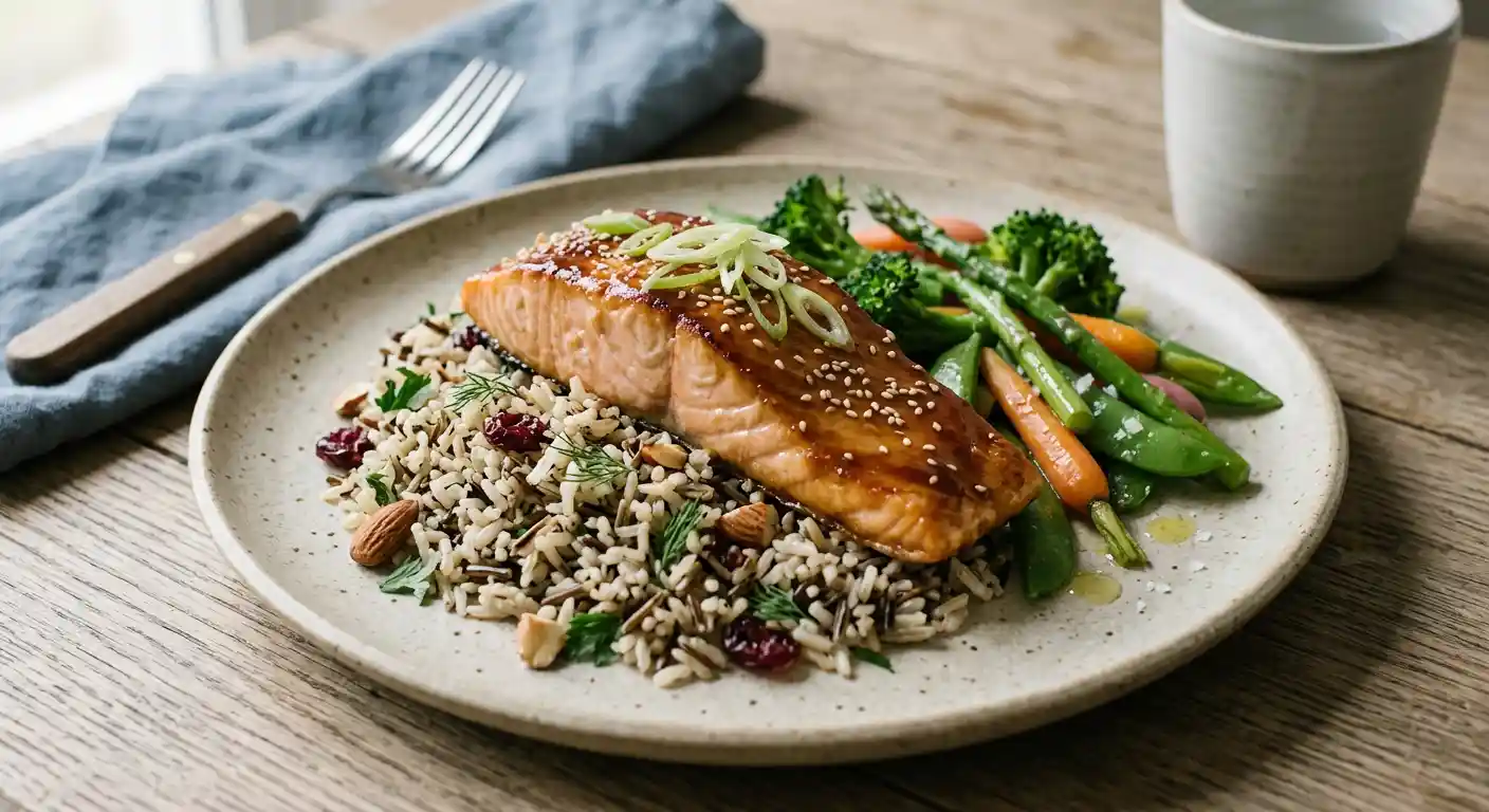 Miso Glazed Salmon