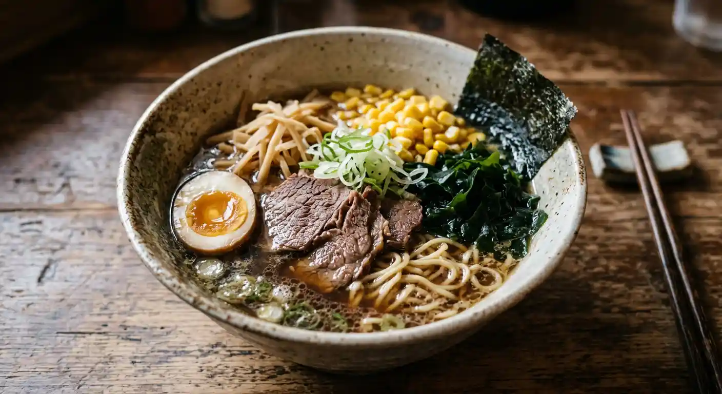 Shoyu Beef Ramen