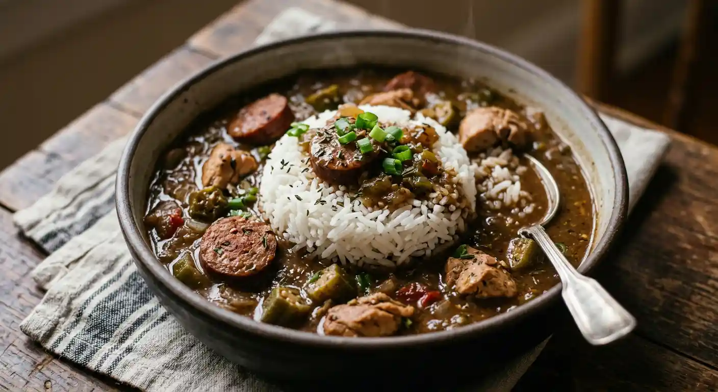 Chicken and Andouille Gumbo