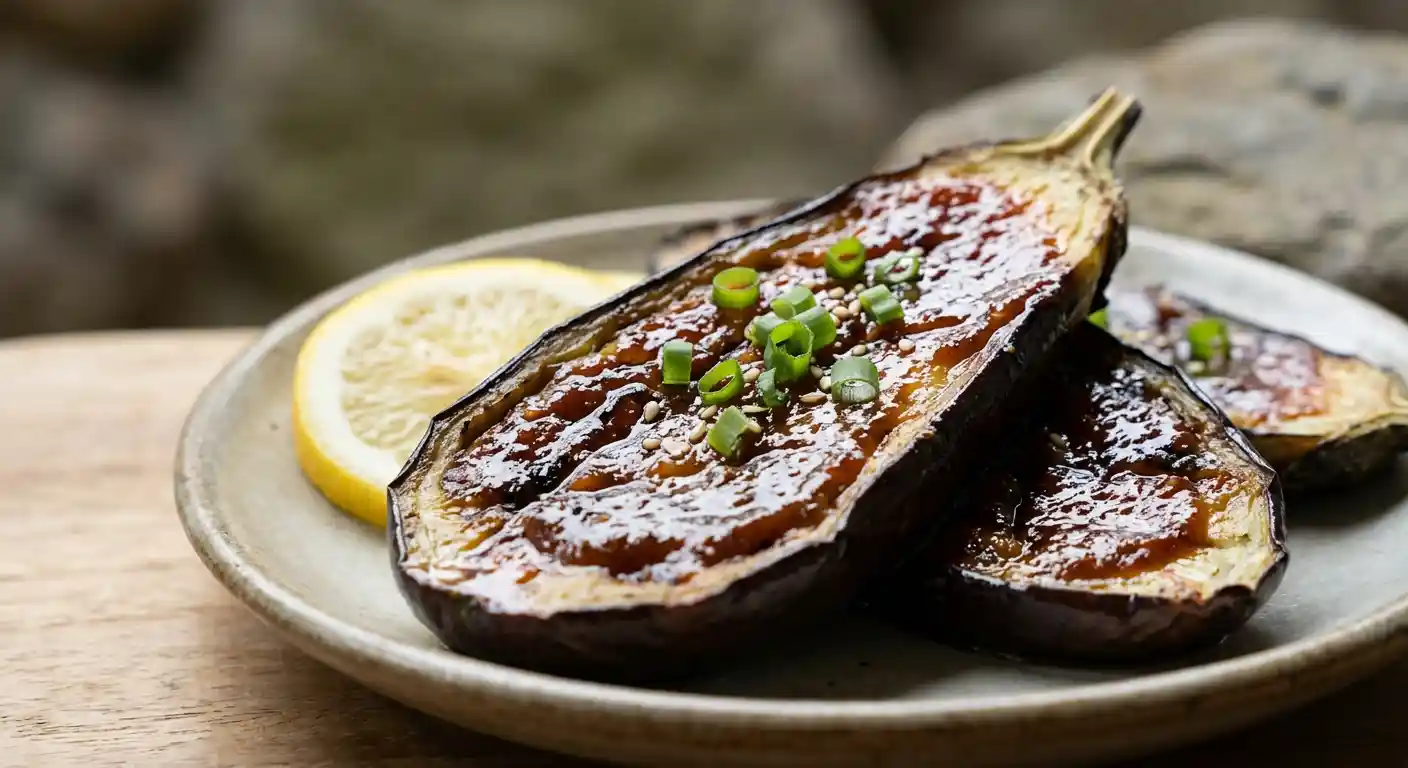 Miso – Glazed Eggplant