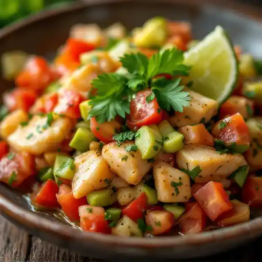 BAJA STYLE CEVICHE