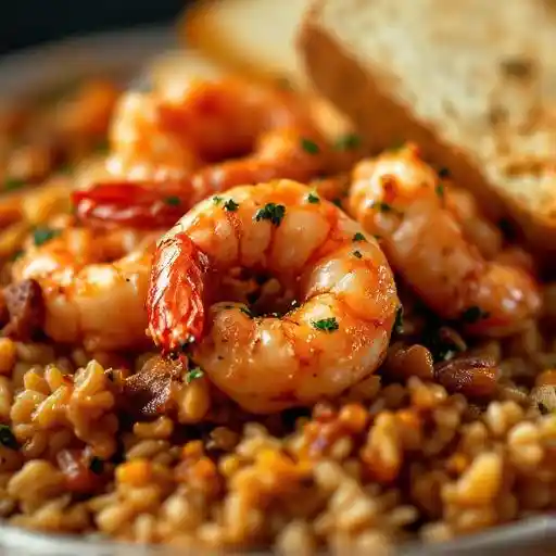 Cajun Shrimp & Dirty Rice
