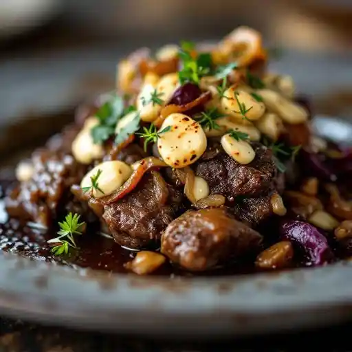 Beef cheek Sauerbraten