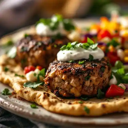 CHICKEN KEBAB & LAMB KOFTA