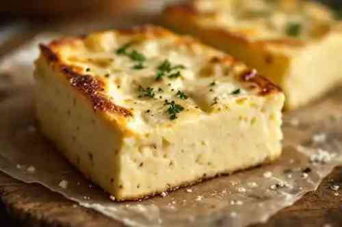 HOUSE-MADE FOCACCIA recipe served on a plate, by Pekin the Chef