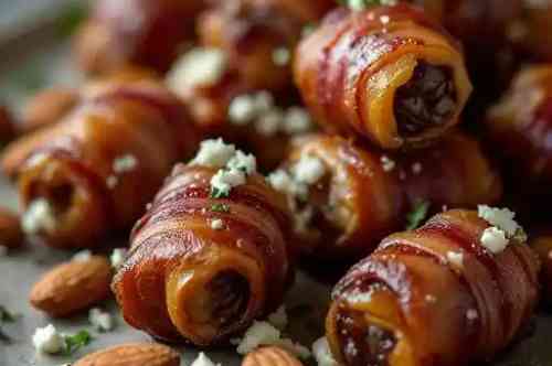 DÁTILES recipe served on a plate, by Pekin the Chef