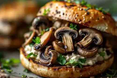 Mushroom parfait recipe served on a plate, by Pekin the Chef