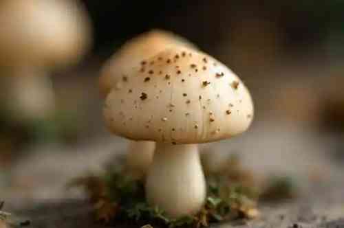 kinoko usuzukuri recipe served on a plate, by Pekin the Chef