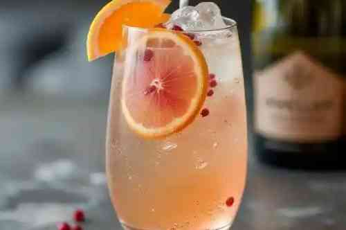 Mimosa Flight recipe served in a glass, by Pekin the Chef