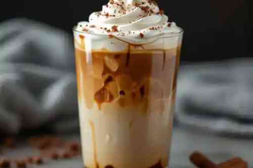 ICED TURKISH COFFEE recipe served in a glass, by Pekin the Chef