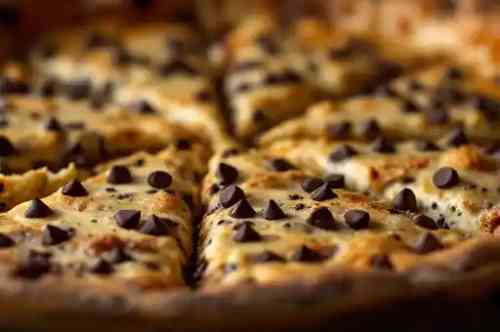 Cookizza recipe served on a plate, by Pekin the Chef