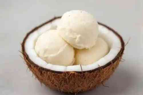 Coconut Ripieno recipe served on a plate, by Pekin the Chef