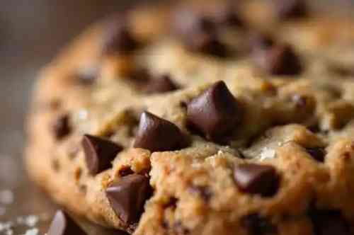 SweetBoy Chocolate Chip Cookie recipe served on a plate, by Pekin the Chef